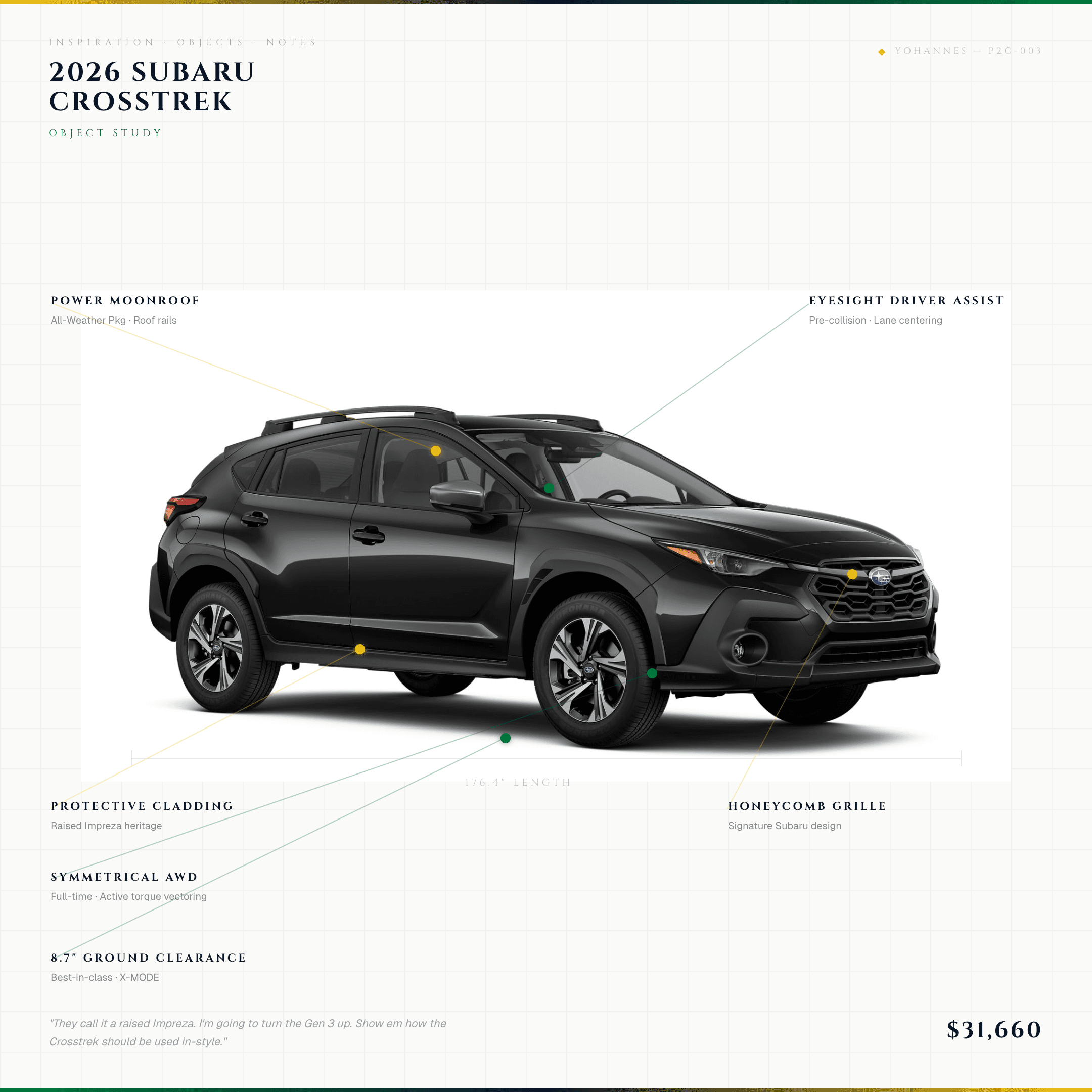 2026 Subaru Crosstrek
